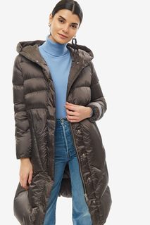 Пуховик женский add WAW574 серый 46 IT