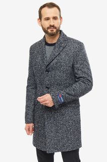 Пальто мужское BAZIONI 2062 У M CISMON серое 52/176 RU