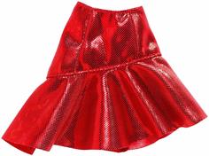 Одежда для кукол Barbie Юбка красная FXH83