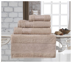 Банное полотенце, полотенце универсальное KARNA бежевый