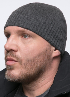 Шапка мужская Elfrio RMH8607 серая 57-59