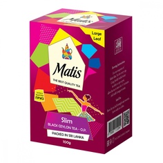 Чай Matis "Slim", черный с добавками, 100гр