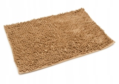 Коврик 60*100"МАКАРОНЫ"коричневый для ванной No Brand