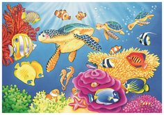 Пазл Ravensburger На глубине моря 2x24 элемента