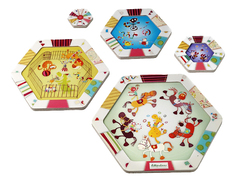 Набор пазлов Lilliputiens Цирковое представление