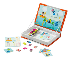 Настольная игра Janod Магнитная книга-игра Учимся считать