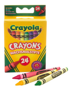 Разноцветные пастели 24 шт Crayola
