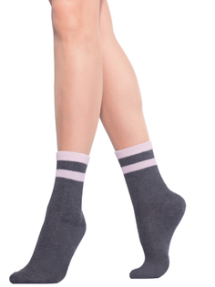 Носки женские Hobby Line серые 36-40