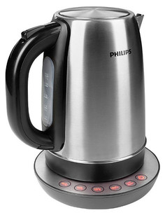 Чайник электрический Philips HD9326/20 Black/Silver