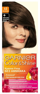 Краска для волос Garnier Color&Shine 4.0 Каштановый