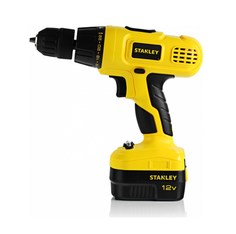 Аккумуляторная ударная дрель-шуруповерт STANLEY STDC12HBK