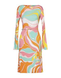 Платье до колена Emilio Pucci