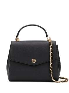 Tory Burch сумка-тоут Robinson с металлическим логотипом