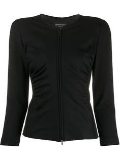 Emporio Armani жакет со сборками