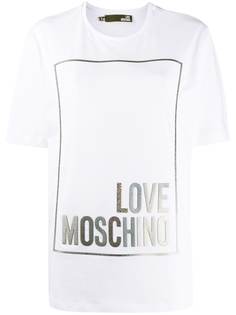 Love Moschino футболка оверсайз