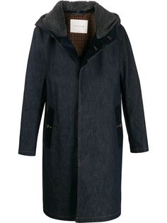 Mackintosh джинсовое пальто Chryston с капюшоном
