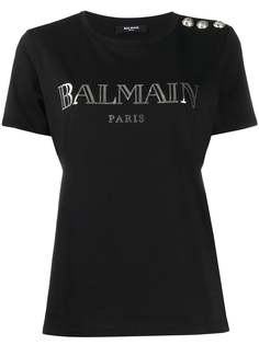 Balmain футболка с логотипом