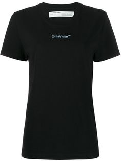 Off-White футболка с короткими рукавами и логотипом