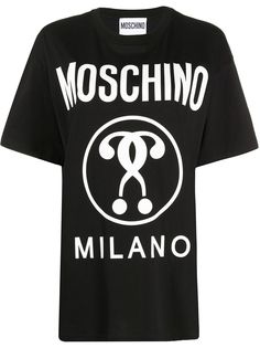 Moschino футболка с принтом