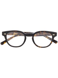 Eyevan7285 Webb oval frame sunglasses