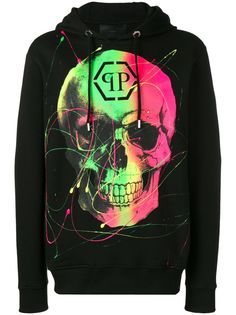 Philipp Plein худи с принтом Skull