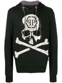 Philipp Plein худи с декором Skull