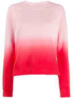 Proenza Schouler Shrunken Sweatshirt W Slits-tie Dye Sweatshirt Jersey