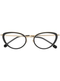 Versace Eyewear очки в оправе кошачий глаз