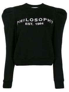 Philosophy Di Lorenzo Serafini толстовка со структурированными плечами и логотипом