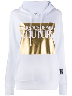 Versace Jeans Couture худи свободного кроя с логотипом