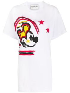 Iceberg длинная футболка Mickey Mouse