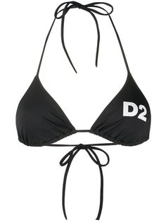 Dsquared2 лиф бикини с логотипом