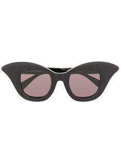 Kuboraum солнцезащитные очки B20 в оправе кошачий глаз