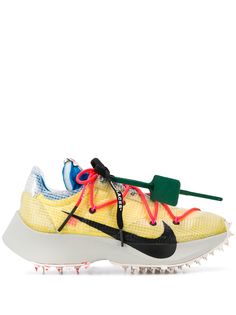 Off-White фактурные кроссовки на шнуровке из коллаборации с Nike