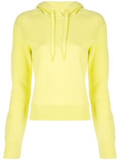 Rag & Bone свитер в рубчик с капюшоном