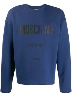 Moschino толстовка с логотипом