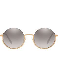Miu Miu Eyewear солнцезащитные очки Société