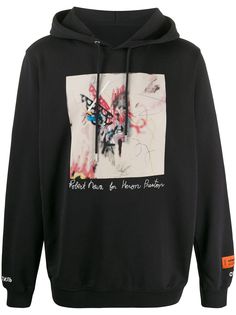 Heron Preston x Robert Nava printed hoodie