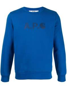 A.P.C. x Carhartt logo sweatshirt