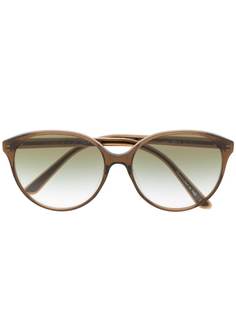 Oliver Peoples солнцезащитные очки в круглой оправе