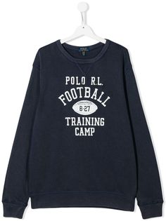 Ralph Lauren Kids TEEN Football Training Camp sweatshirt