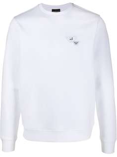 Emporio Armani logo patch sweatshirt