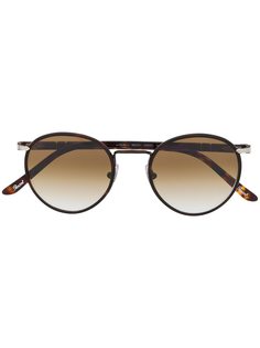 Persol солнцезащитные очки в круглой оправе