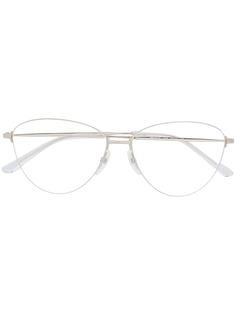 Balenciaga Eyewear очки в металлической оправе