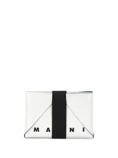 Marni картхолдер с логотипом