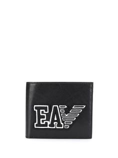 Emporio Armani кошелек с вышитым логотипом