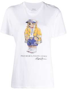 Polo Ralph Lauren футболка с принтом Polo Bear