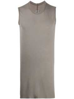 Rick Owens топ без рукавов с круглым вырезом и логотипом