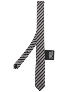 Saint Laurent жаккардовый галстук в полоску