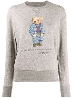 Polo Ralph Lauren толстовка с принтом Polo Bear